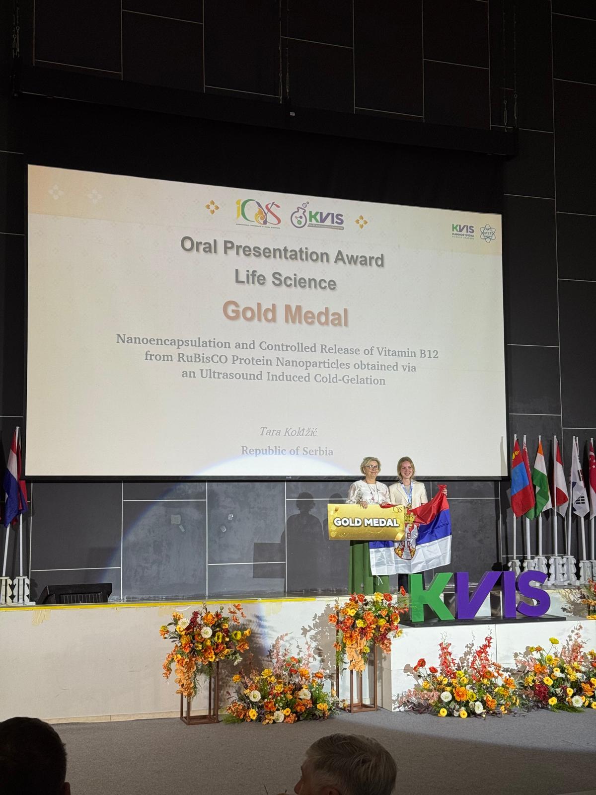International Conference of Young Scientists | ICYS 2025 – Thailand | Gold Medal